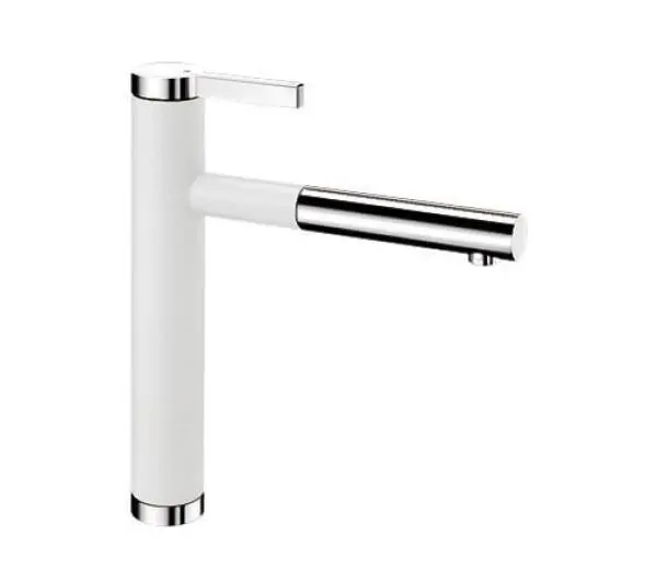 Blanco Linee-S 518441 Biały Wygląd silgranitu