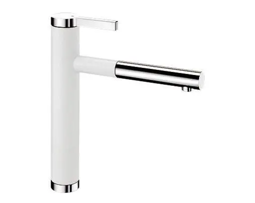 Blanco Linee-S 518441 Biały Wygląd silgranitu