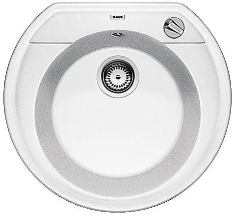 Zlewozmywak Blanco RONDOVAL 45 515660 Granitowy Biały