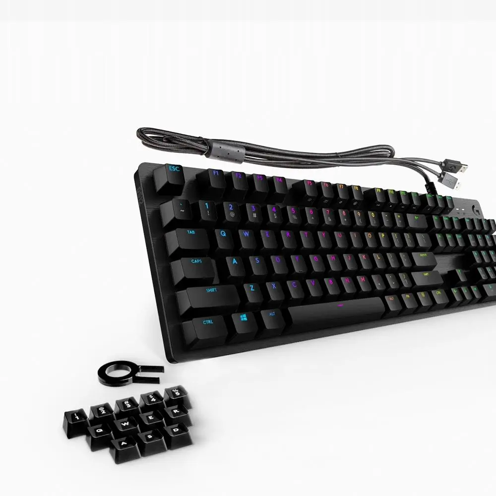 Klawiatura mechaniczna Logitech G512 Carbon GX Brown Tactile Czarny