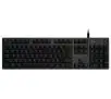 Klawiatura mechaniczna Logitech G512 Carbon GX Brown Tactile Czarny