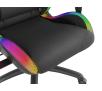Fotel Genesis Trit 500 RGB Gamingowy do 120kg Skóra ECO Tkanina Czarny