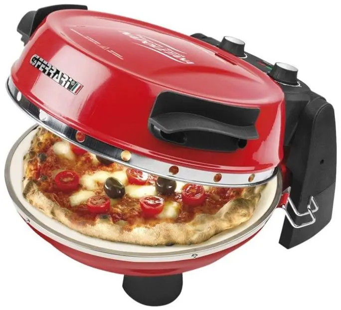 Piec do pizzy G3 Ferrari Snack Napoletana G10032 1200W Regulacja temperatury 31cm Czerwony