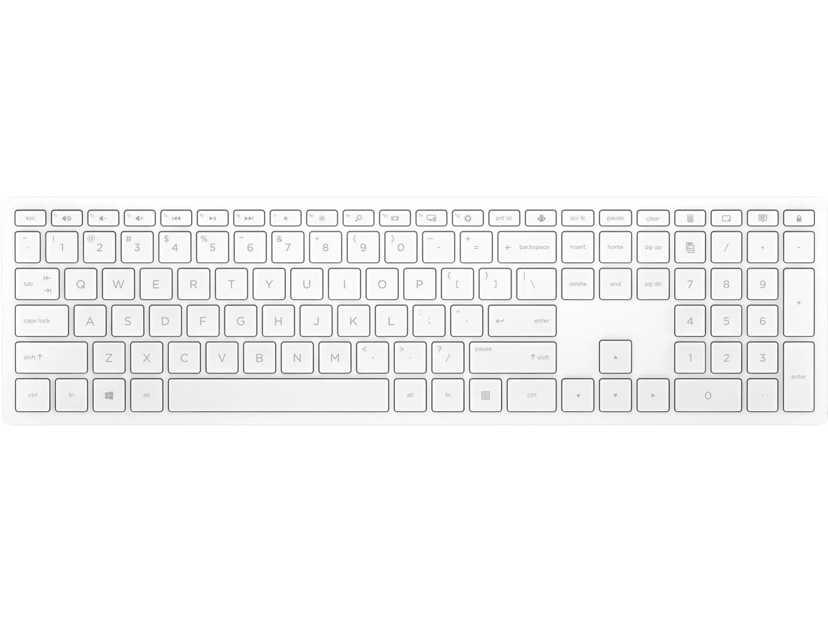 Klawiatura membranowa HP Pavilion 600 Biały