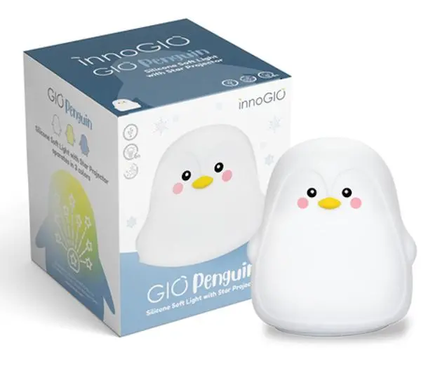 Lampka nocna Innogio Pingwin