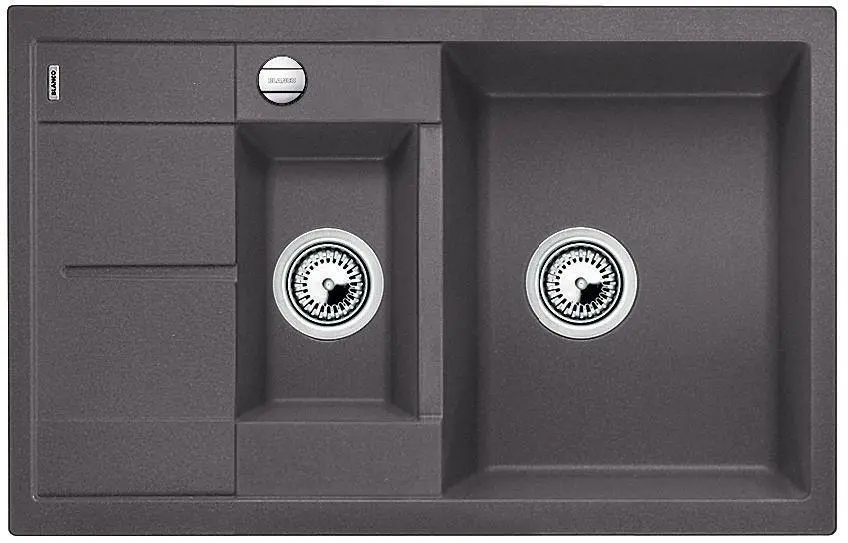 Zlewozmywak Blanco METRA 6 S Compact 518876 Granitowy Szarość skały