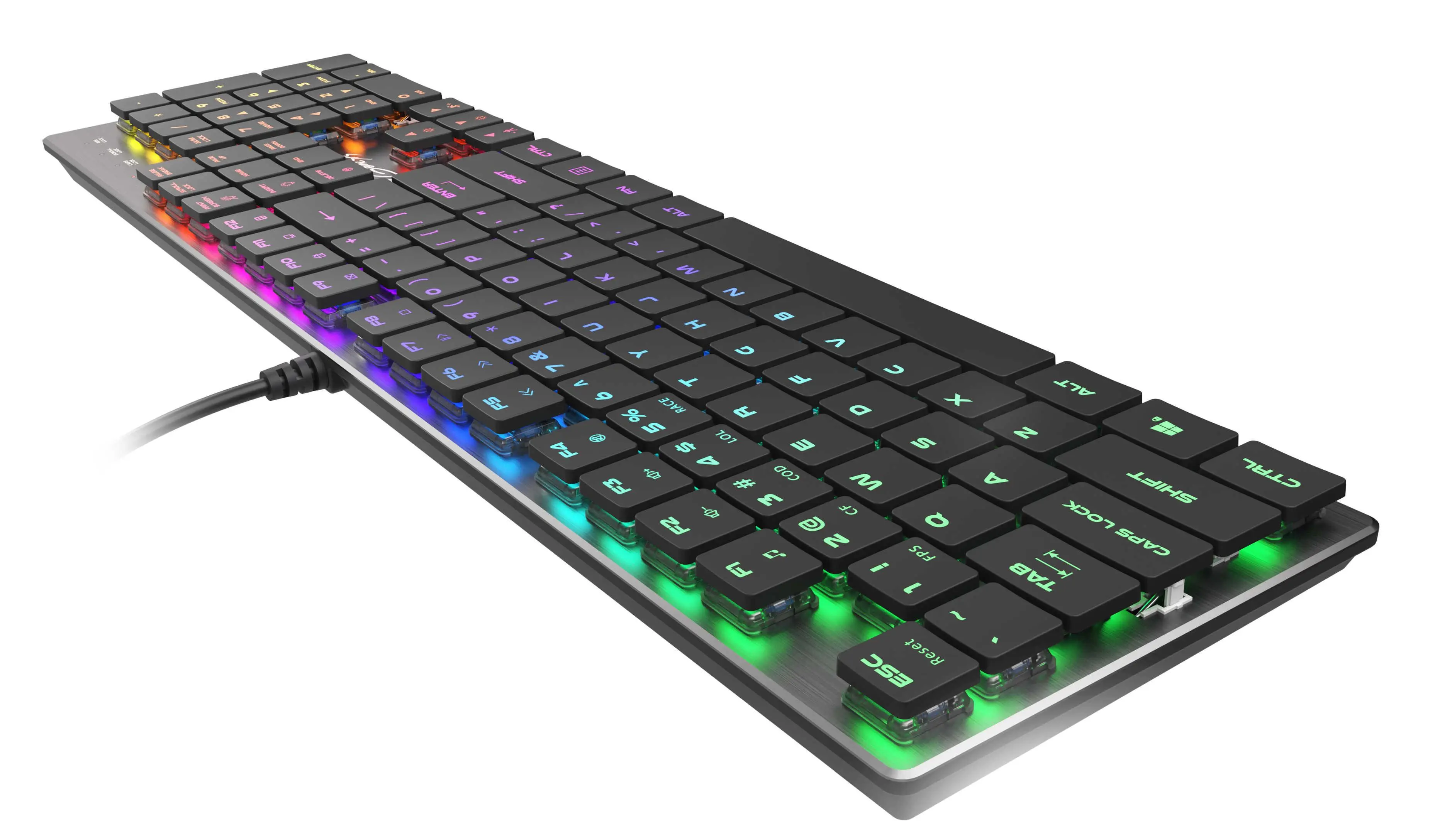 Klawiatura mechaniczna Genesis Thor 420 RGB Czarny