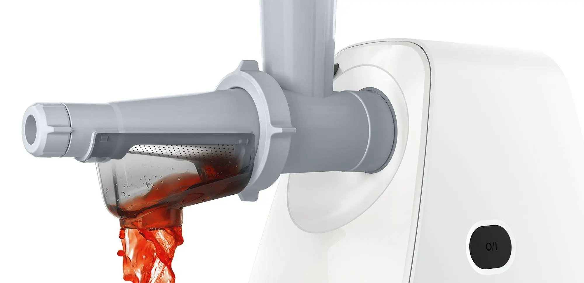 Maszynka do mięsa Bosch SmartPower MFW2517W 1500W 2 sitka Szatkownica Wyciskarka do owoców jagodowych