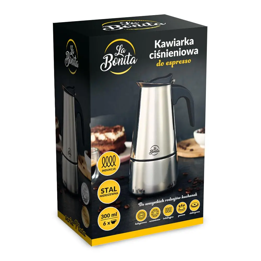 Kawiarka La Bonita kawiarka LBK001 300ml