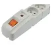 Listwa Acar S8 8 gniazd 5m Szary