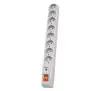 Listwa Acar S8 8 gniazd 5m Szary