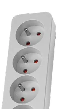 Listwa Acar X5 5 gniazd 3m Szary