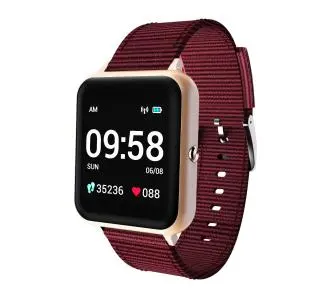 Smartwatch Lenovo S2 Złoty 49mm Czerwony
