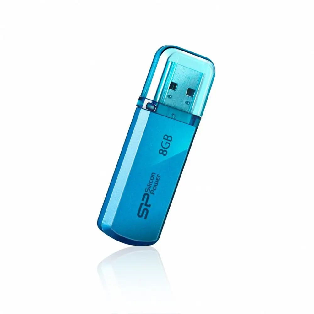 PenDrive Silicon Power Helios 101 8GB USB 2.0  Niebieski