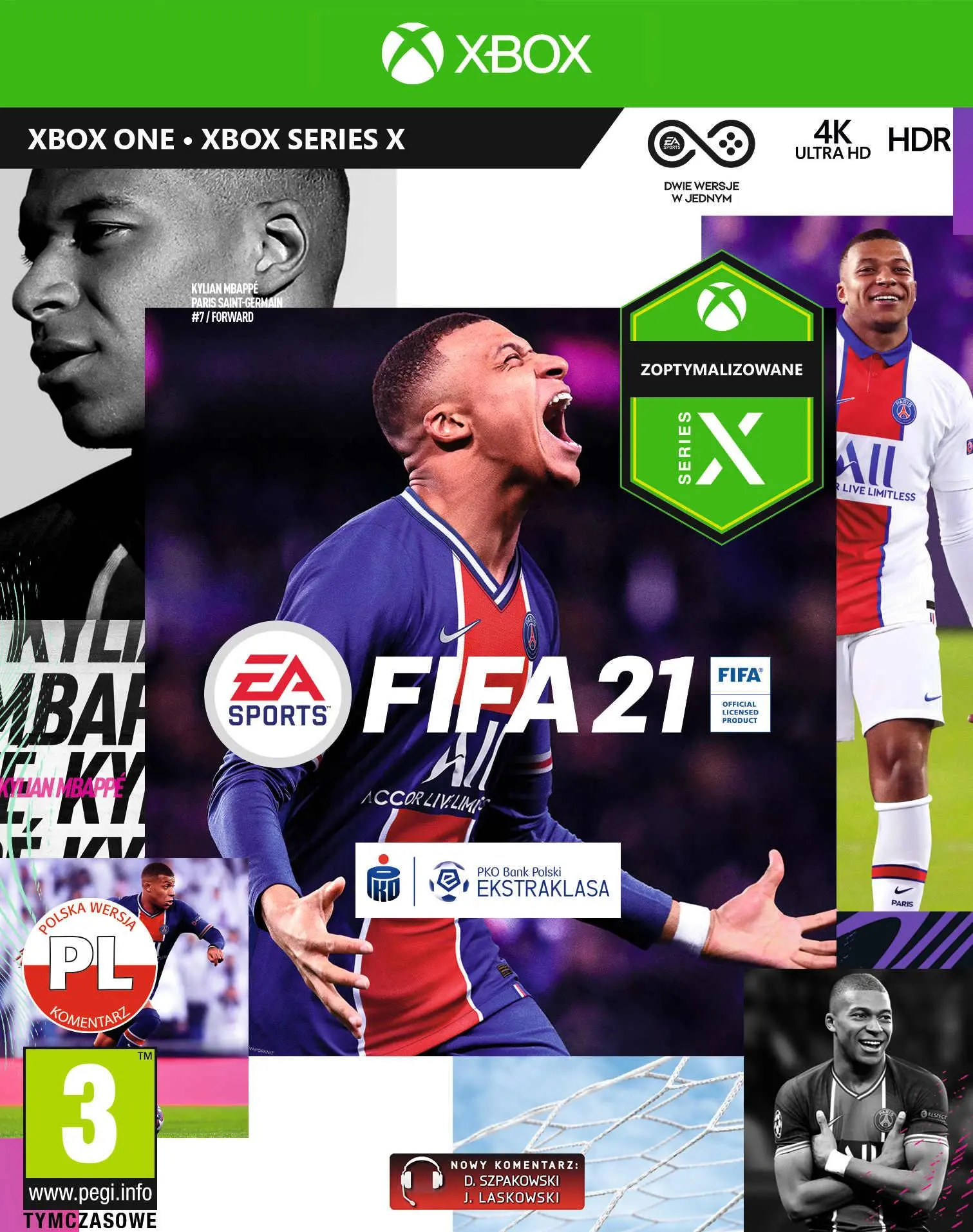 FIFA 21 Gra na Xbox One (Kompatybilna z Xbox Series X)