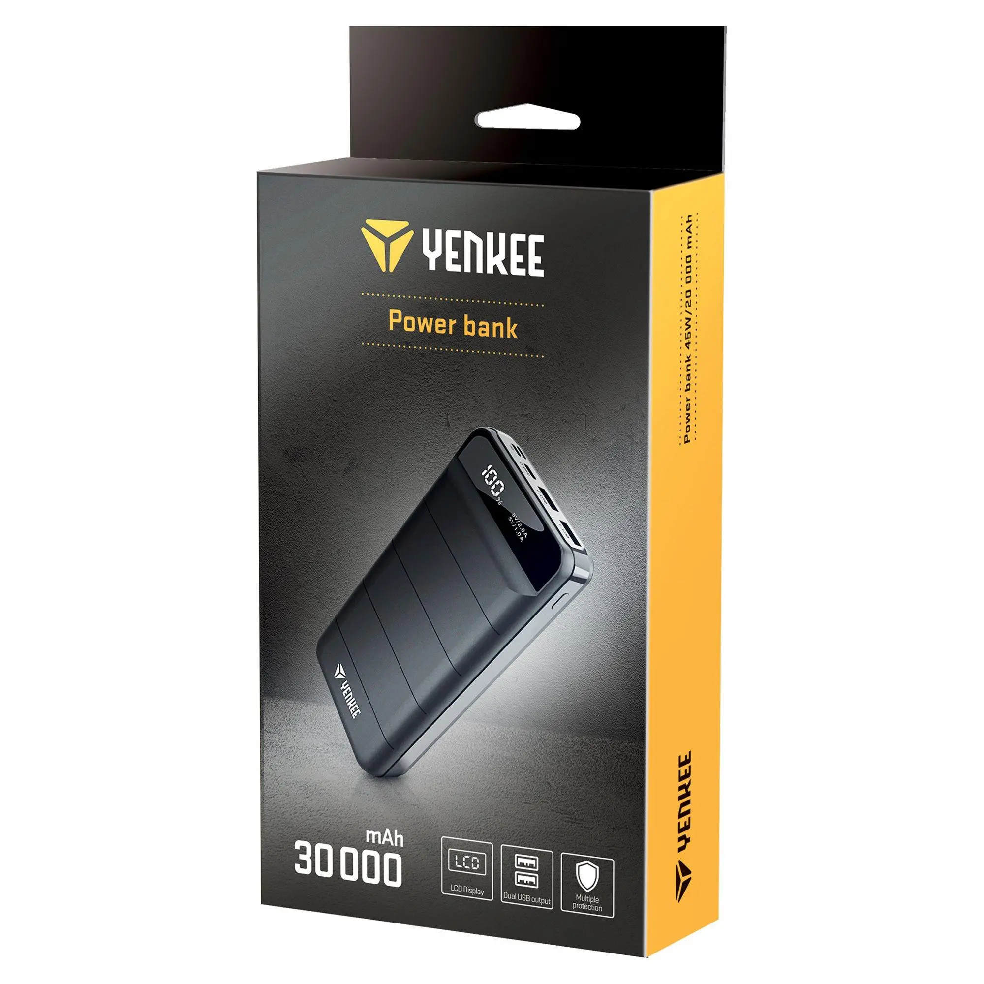 Powerbank Yenkee YPB 3010 30000mAh Czarny