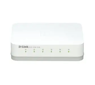 Switch D-Link GO-SW-5G Biały
