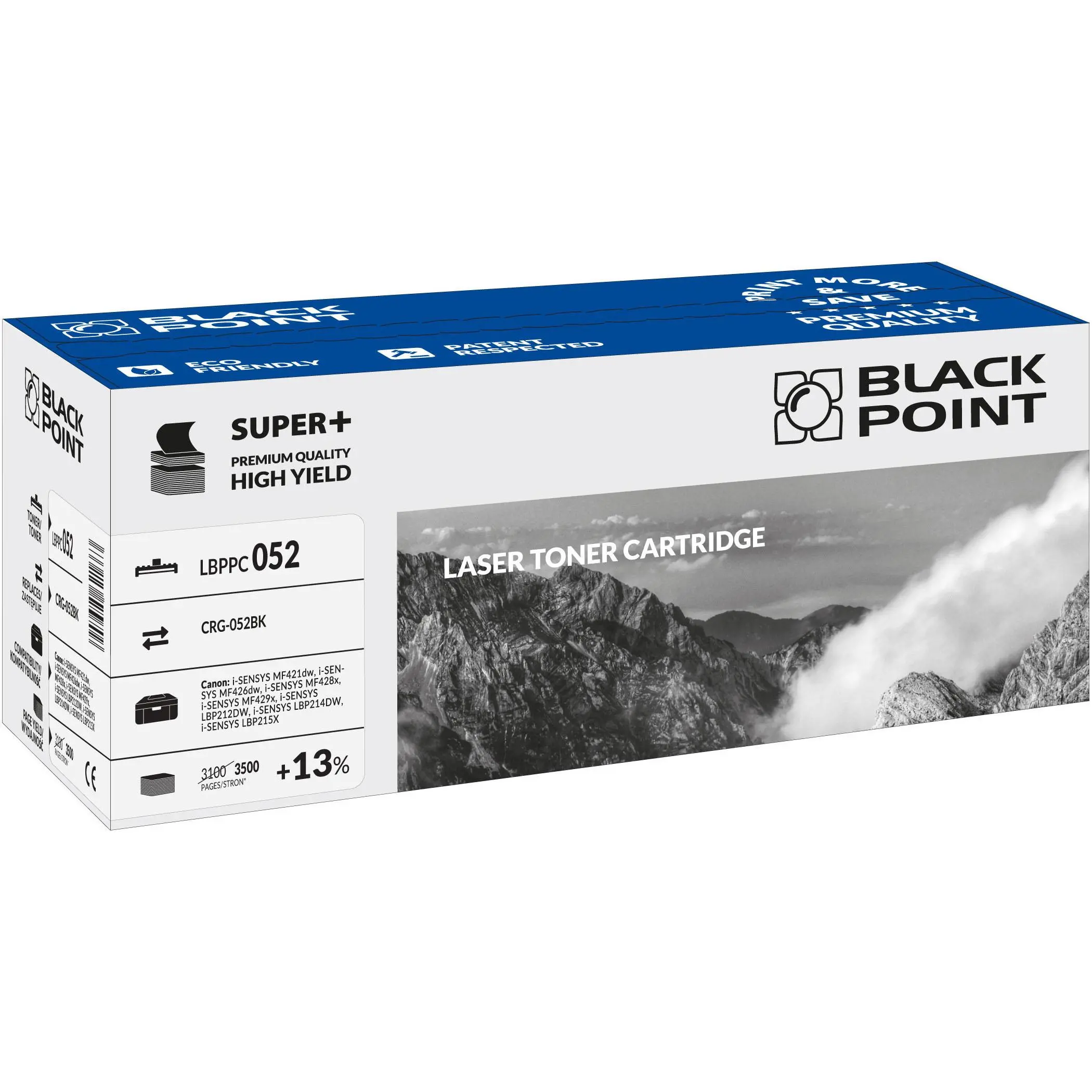 Toner Black Point LBPPC052 (zamiennik CRG-052BK)