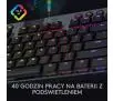 Klawiatura mechaniczna Logitech G915 TKL LIGHTSPEED Tactile GL Tactile Czarny