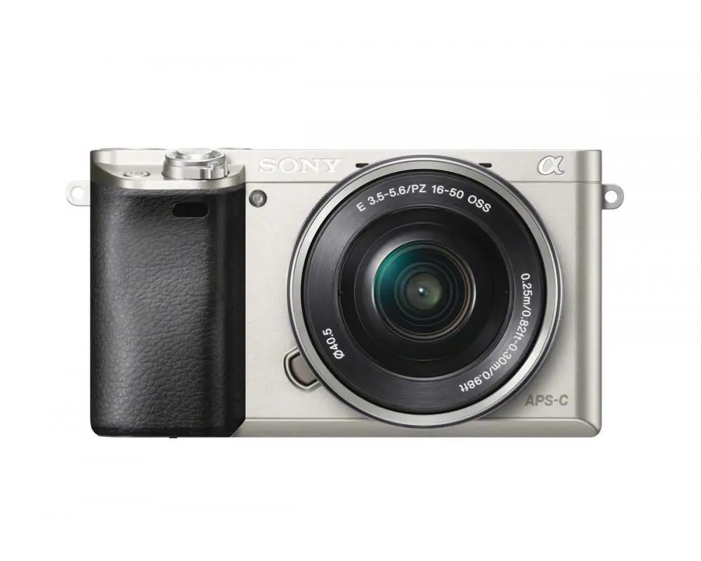 Aparat Sony Alpha a6000 ILCE-6000LS + 16-50mm Srebrny