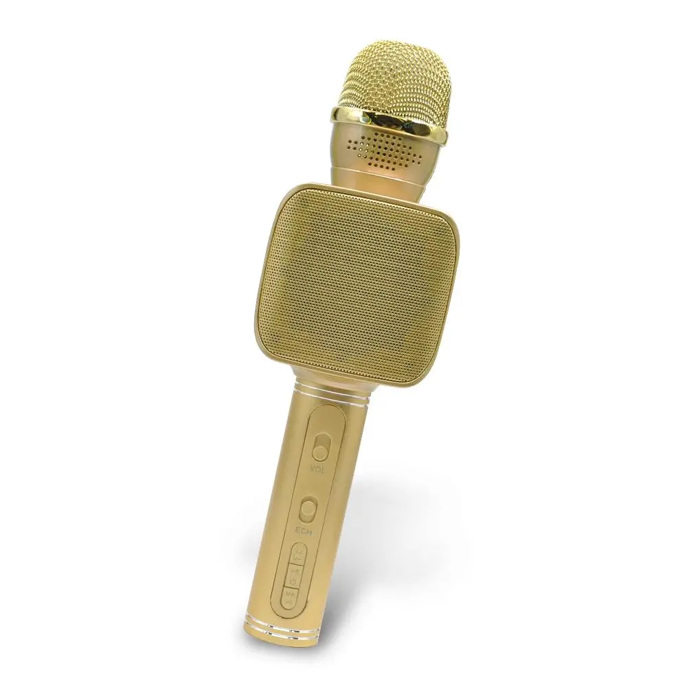 Mikrofon z głośnikiem Bluetooth Forever BMS-400 3W Złoty