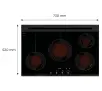 Płyta gazowa Dynaxo DynaCook X4 G30 3B/P 37 73cm
