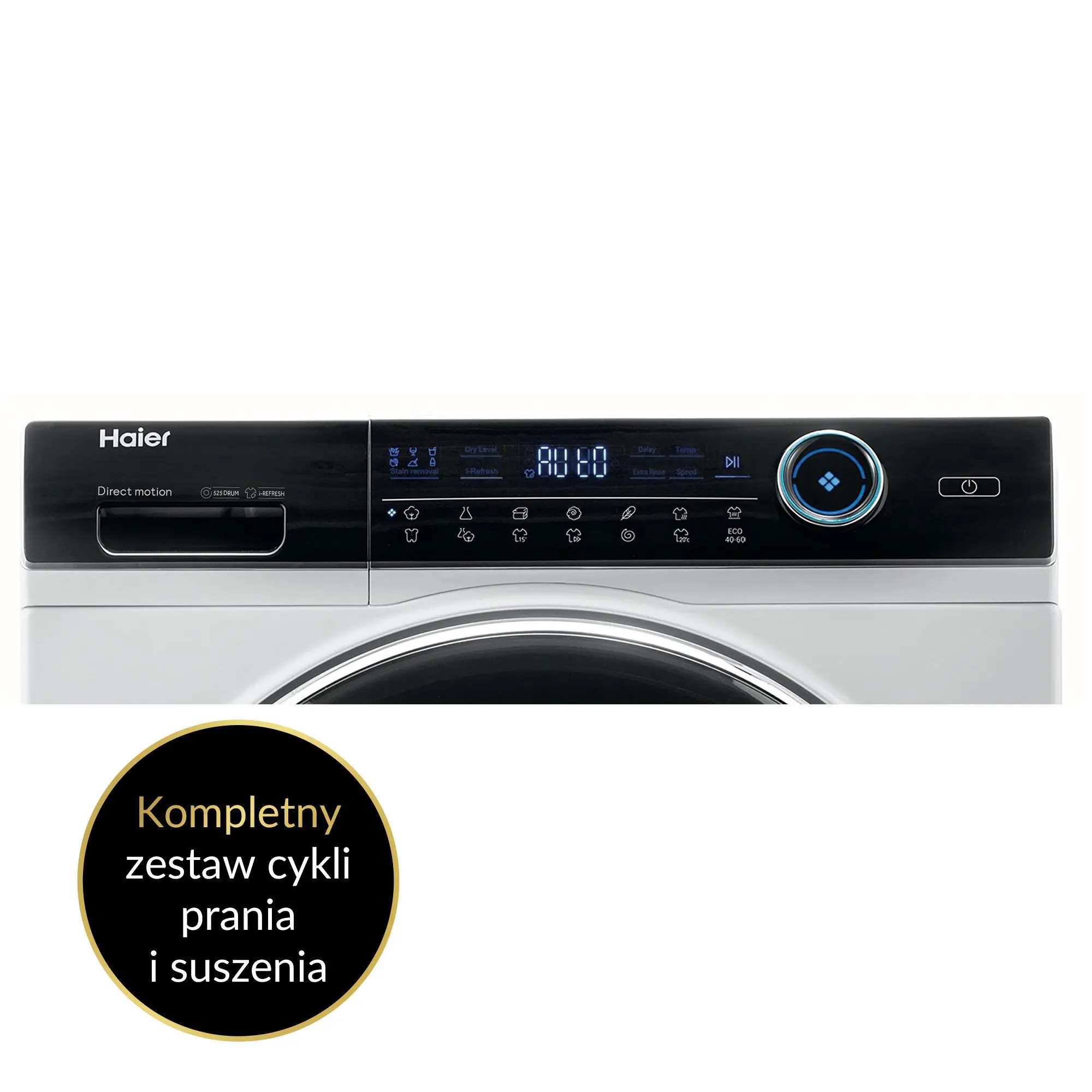 Pralko-suszarka Haier I-Pro 7 HWD100-B14979 i-Refresh 53cm 10kg/6kg