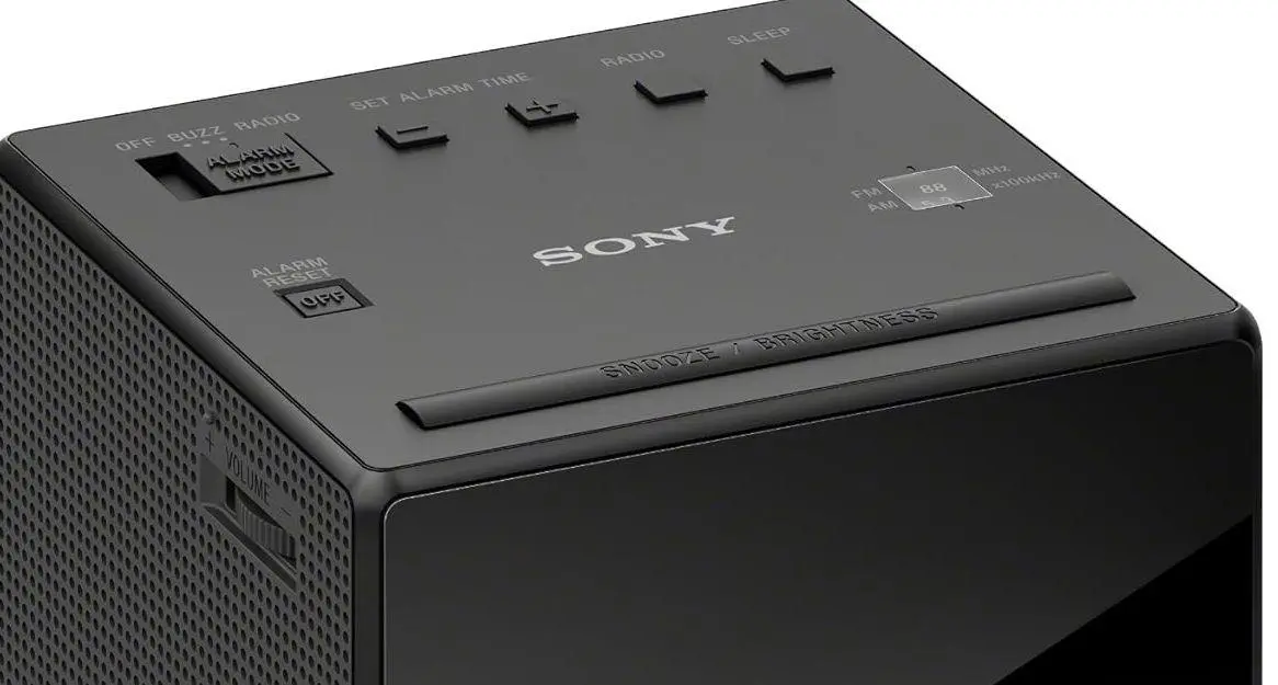 Radiobudzik Sony ICF-C1 Czarny