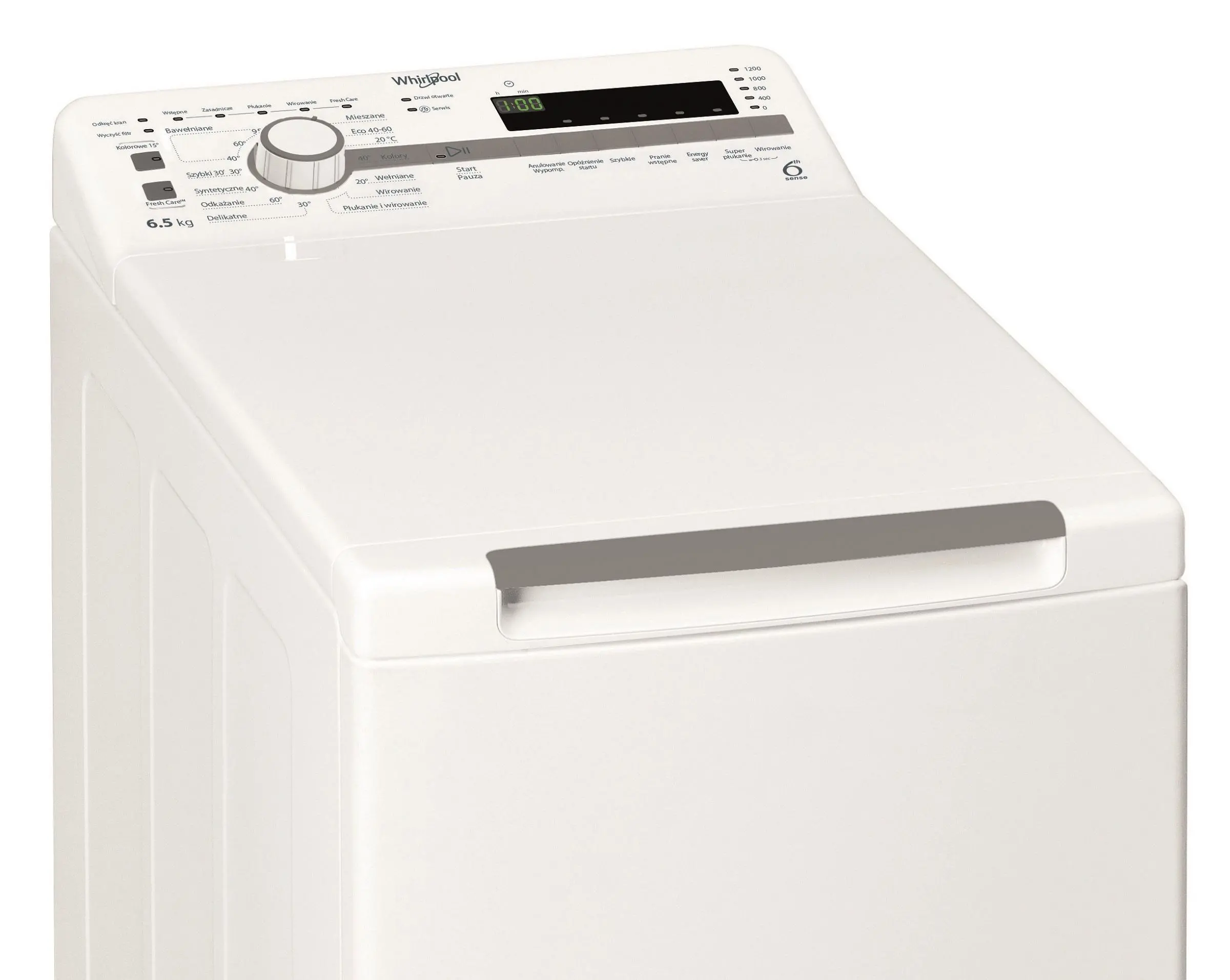 Pralka Whirlpool TDLR 65230S PL/N 6,5kg 1200obr/min