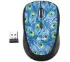 Myszka Trust Yvi Wireless Mouse Peacock 23388 Niebieski