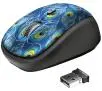 Myszka Trust Yvi Wireless Mouse Peacock 23388 Niebieski