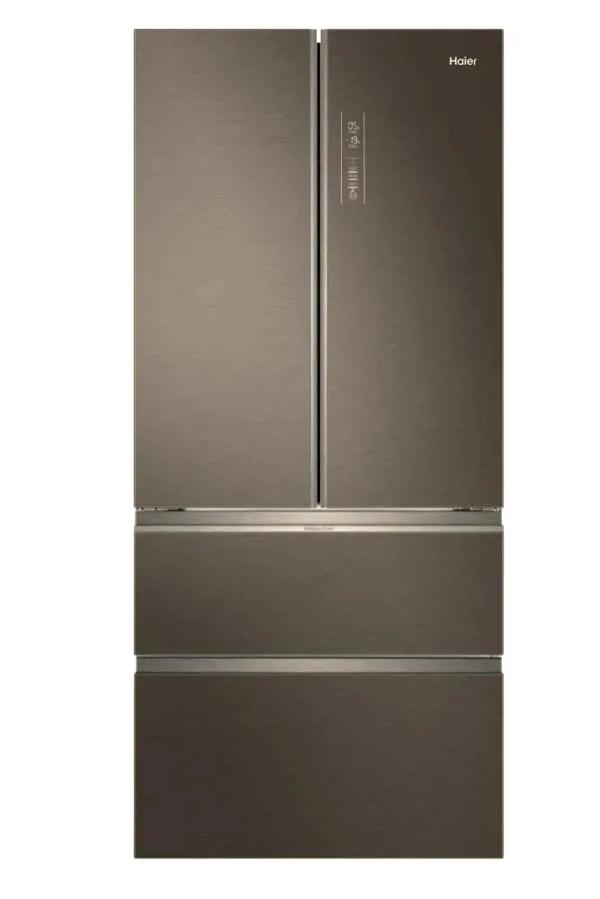Lodówka Haier Seria 7 HB18FGSAAA Pełny No Frost 190cm Szuflada z kontrolą wilgotności Tytanowy