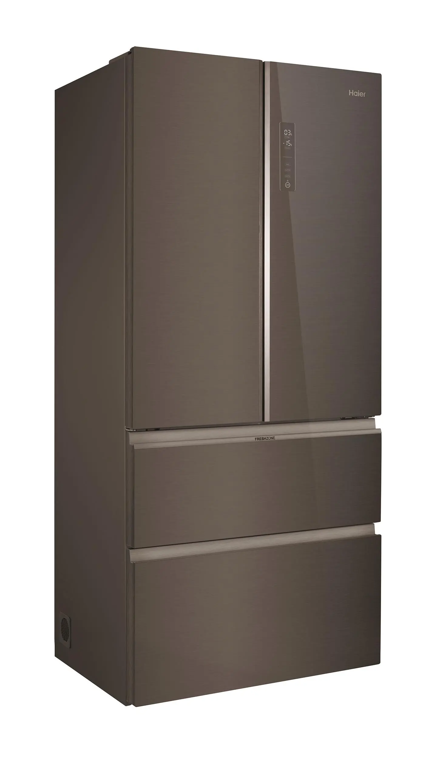 Lodówka Haier Seria 7 HB18FGSAAA Pełny No Frost 190cm Szuflada z kontrolą wilgotności Tytanowy