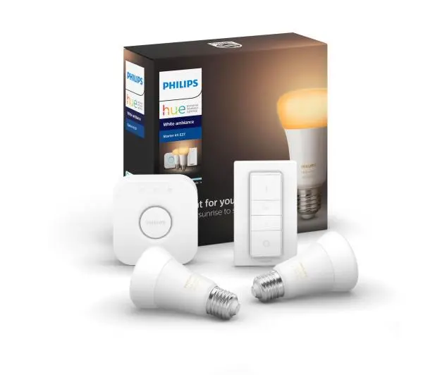 Philips Hue White Ambiance E27 2 szt
