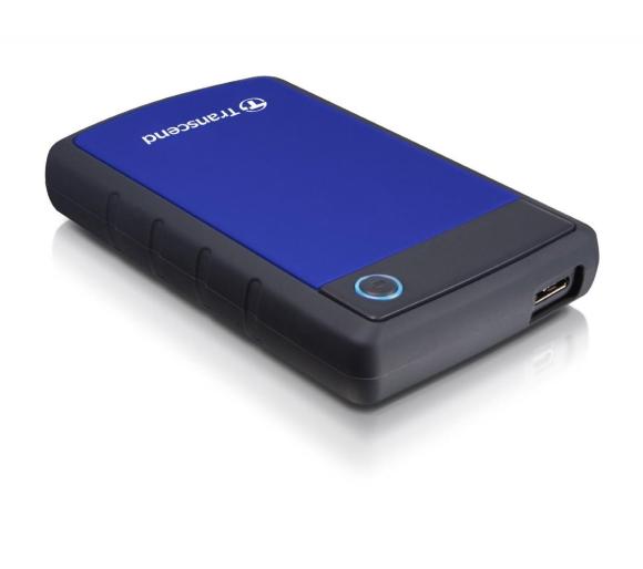 dysk twardy Transcend StoreJet H3B 2TB USB 3.0 (niebieski)