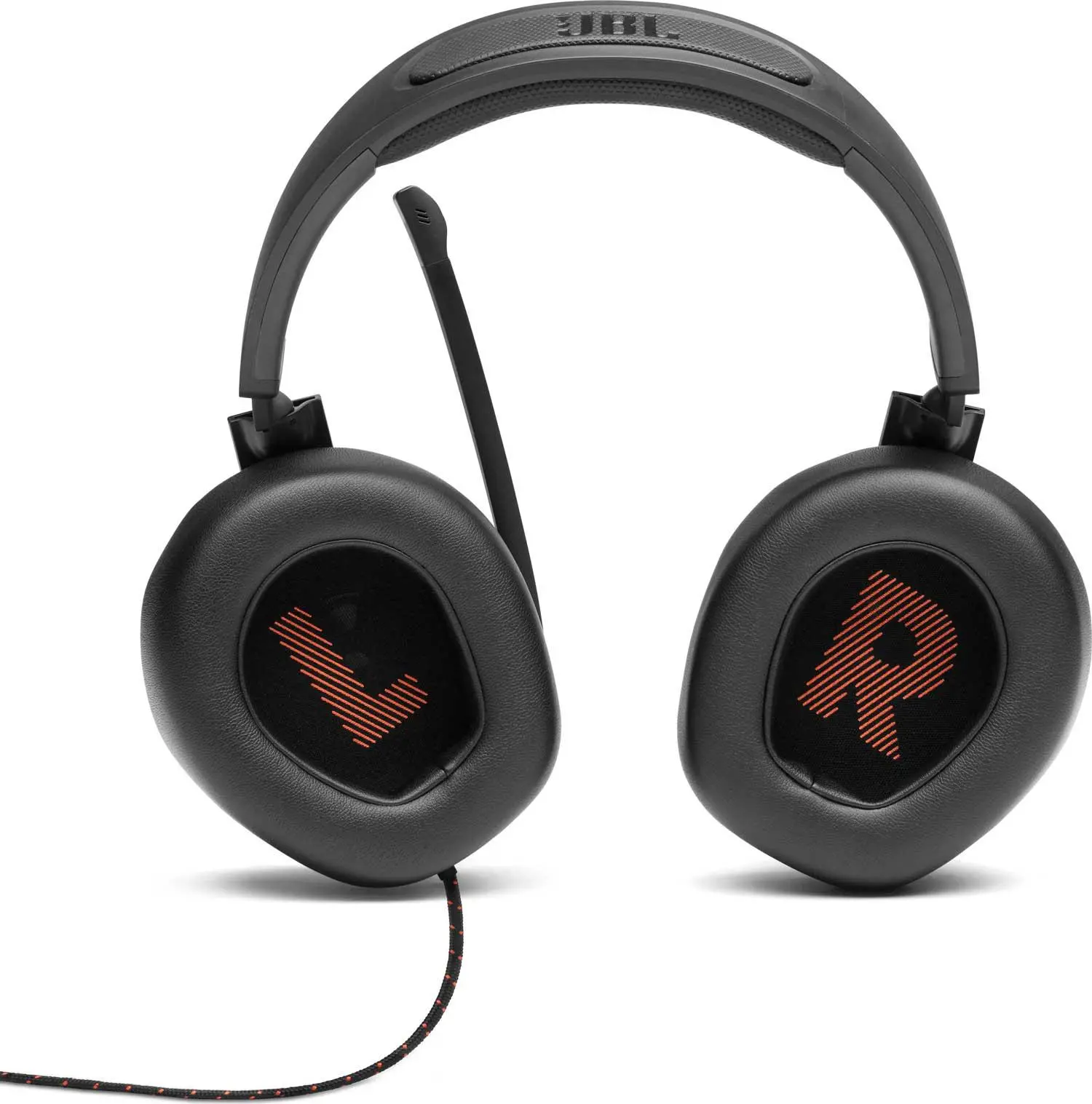 Słuchawki przewodowe z mikrofonem JBL Quantum 200 Nauszne Czarny