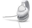 Słuchawki przewodowe z mikrofonem JBL Quantum 100 Nauszne Biały