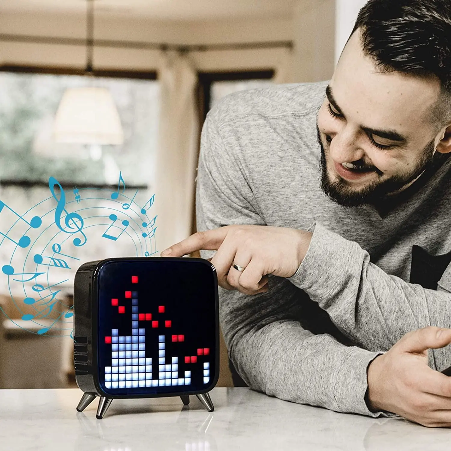 Głośnik Bluetooth Divoom Tivoo-Max 40W Czerwony