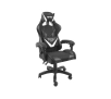 Fotel Fury Avenger L Gamingowy do 150kg Skóra ECO Czarno-biały