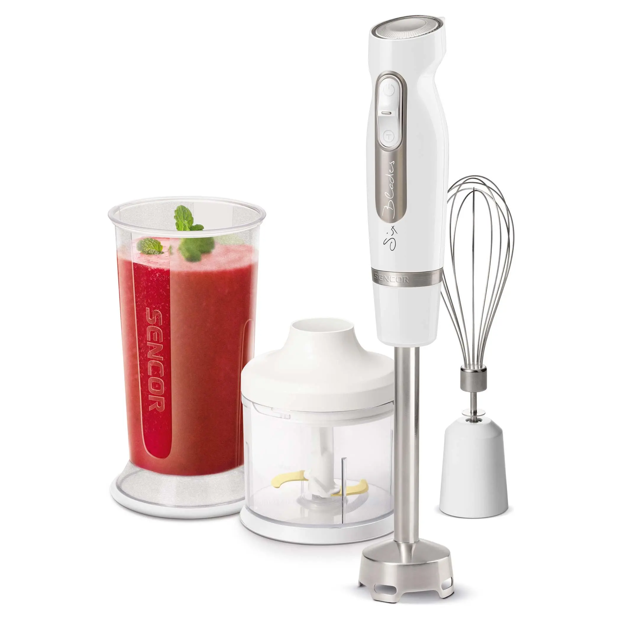 Blender Sencor SHB 4460 800W Rozdrabniacz Końcówka do ubijania