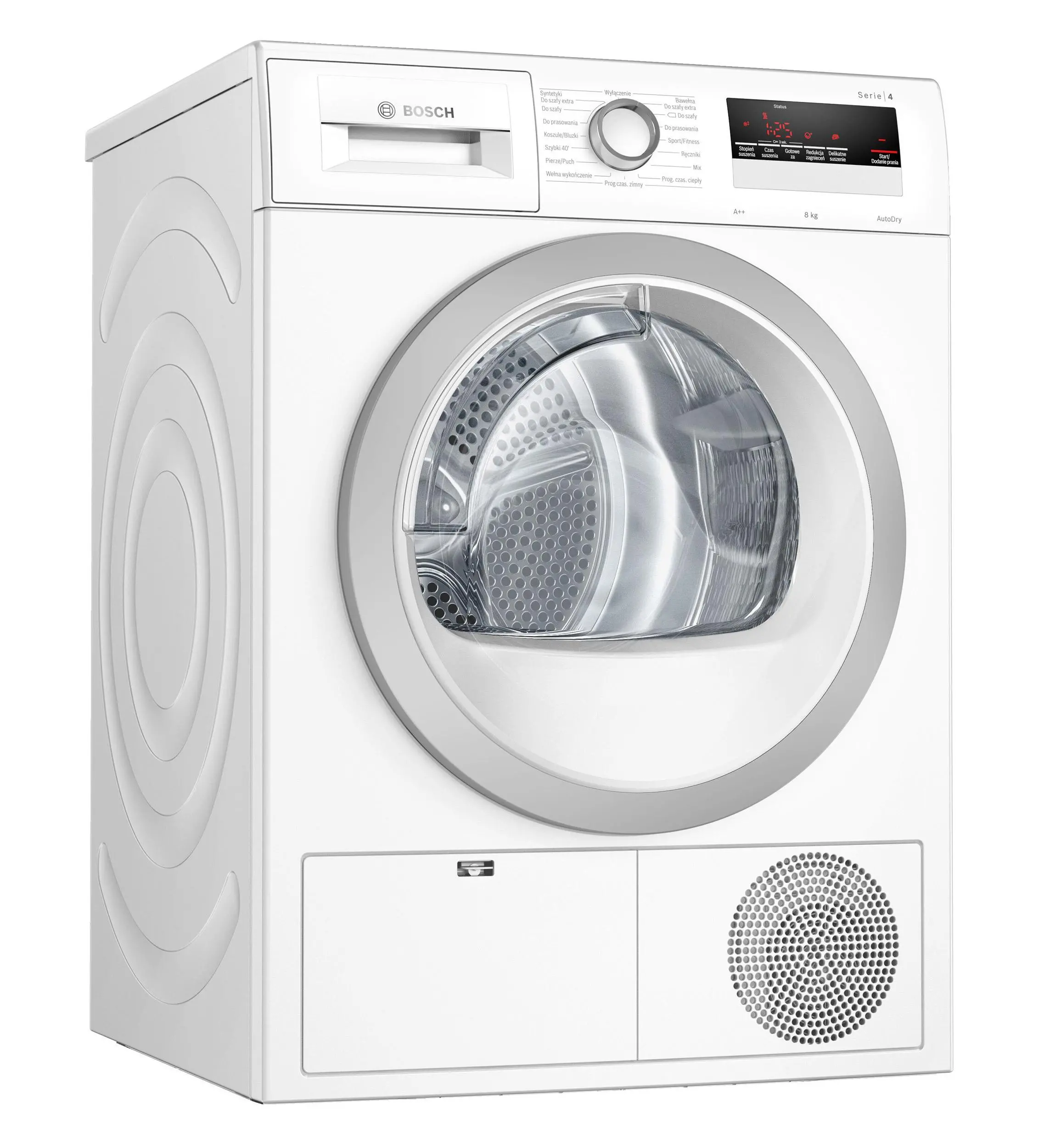 Suszarka Bosch Serie 4 WTH85V0EPL 61,3cm 8kg