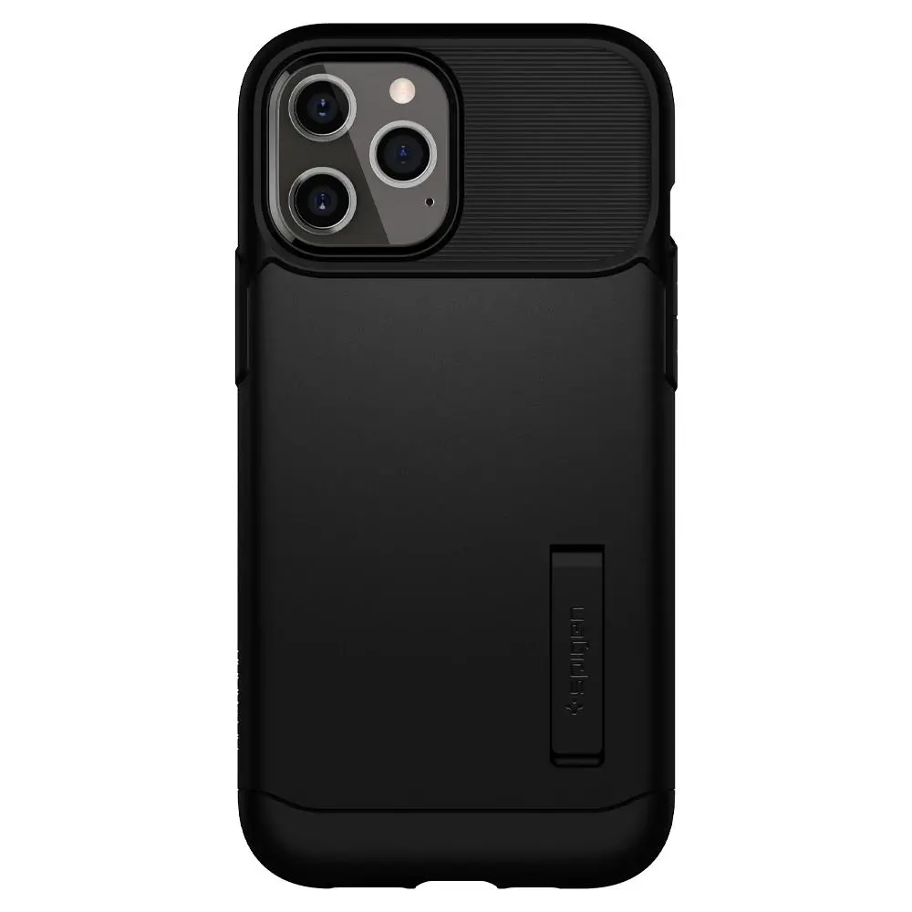 Etui Spigen Slim Armor ACS01479 do iPhone 12 Pro Max Czarny