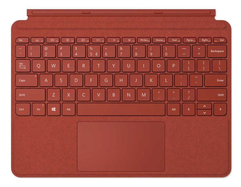 Klawiatura Microsoft Surface Go Type Cover KCS-00090 Czerwony