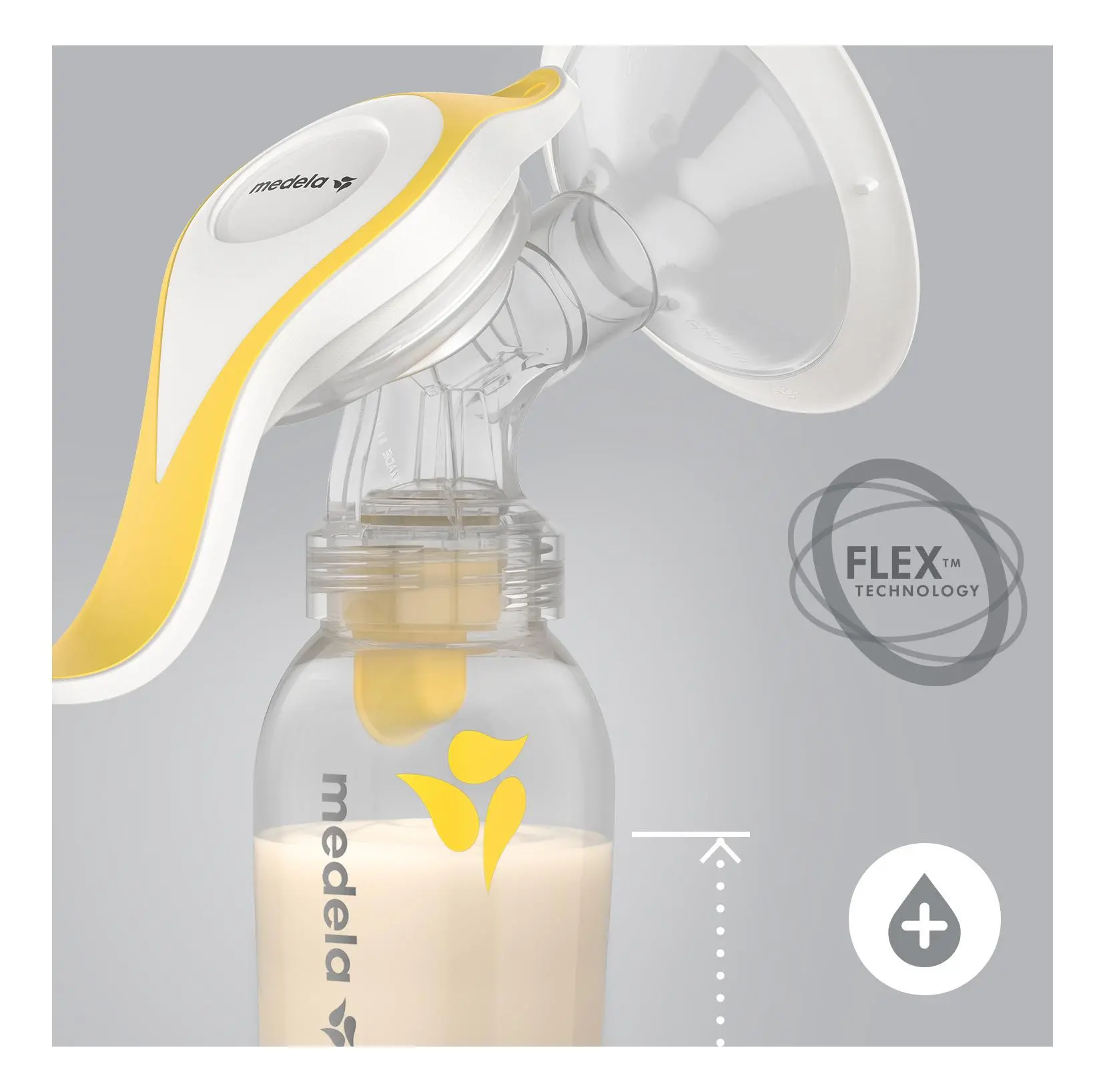 Laktator Medela Harmony Flex + Zestaw akcesoriów