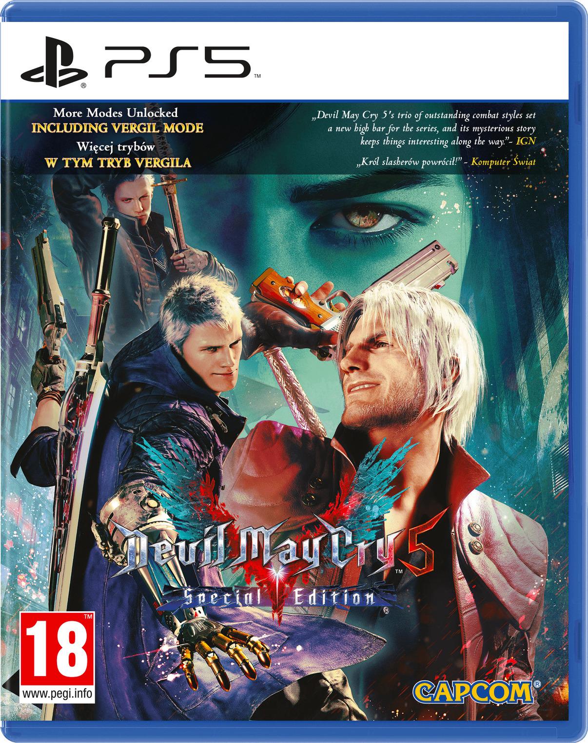 Devil May Cry 5 Edycja Specjalna Gra na PS5