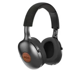 Słuchawki bezprzewodowe House of Marley Positive Vibration XL Black Nauszne Bluetooth 5.0 Czarny