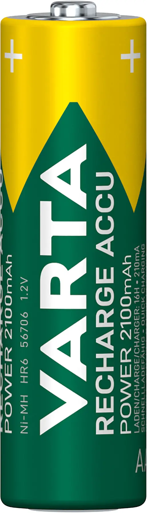 Akumulatorki VARTA Rechargeable ACCU AA 2100mAh 4szt.