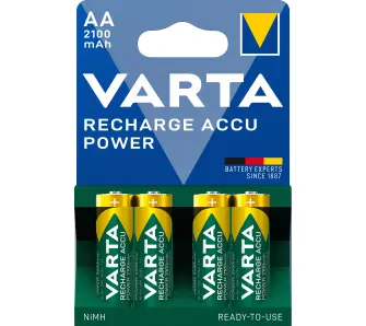 Akumulatorki VARTA Rechargeable ACCU AA 2100mAh 4szt.