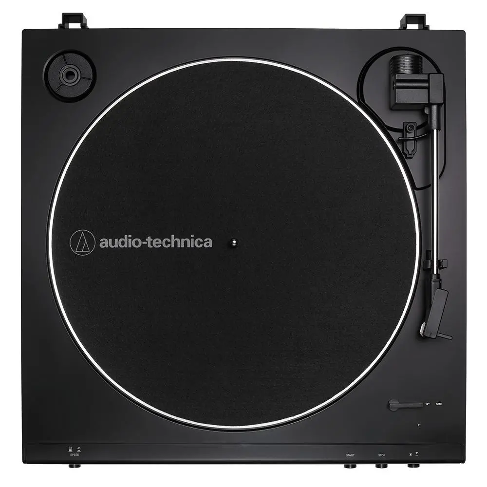 Gramofon Audio-Technica AT-LP60X Automatyczny Napęd paskowy Przedwzmacniacz Czarny