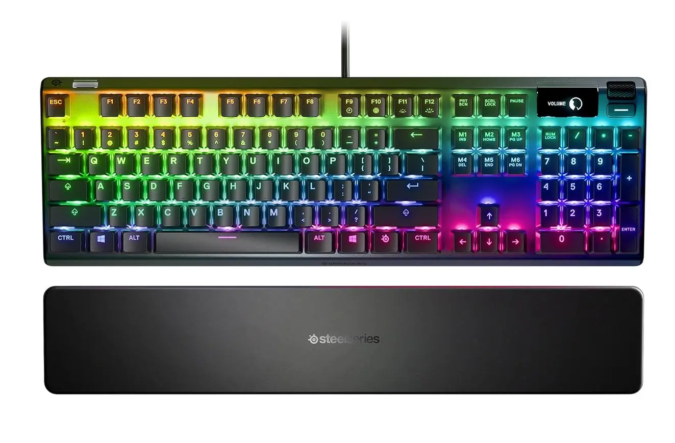 Klawiatura mechaniczna SteelSeries Apex Pro US Czarny
